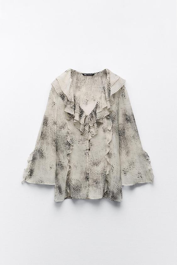 SHIRT WITH CUTWORK EMBROIDERY