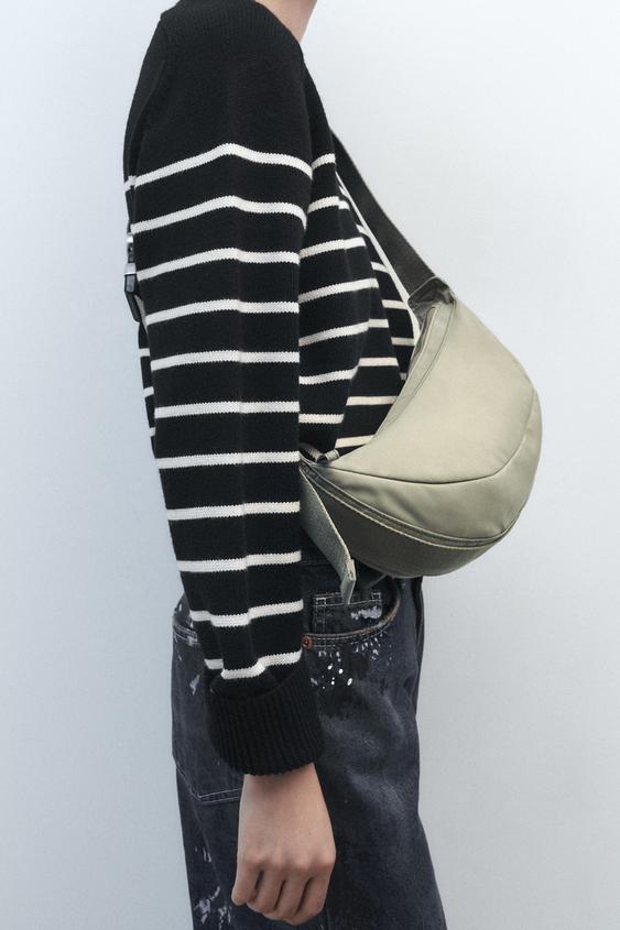 FABRIC CROSSBODY BAG