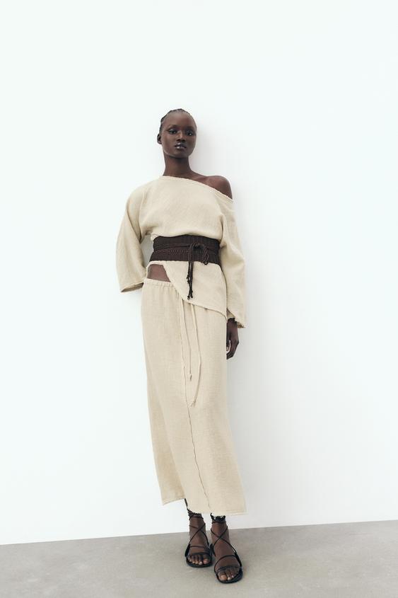 RUSTIC TEXTURED BLOUSE